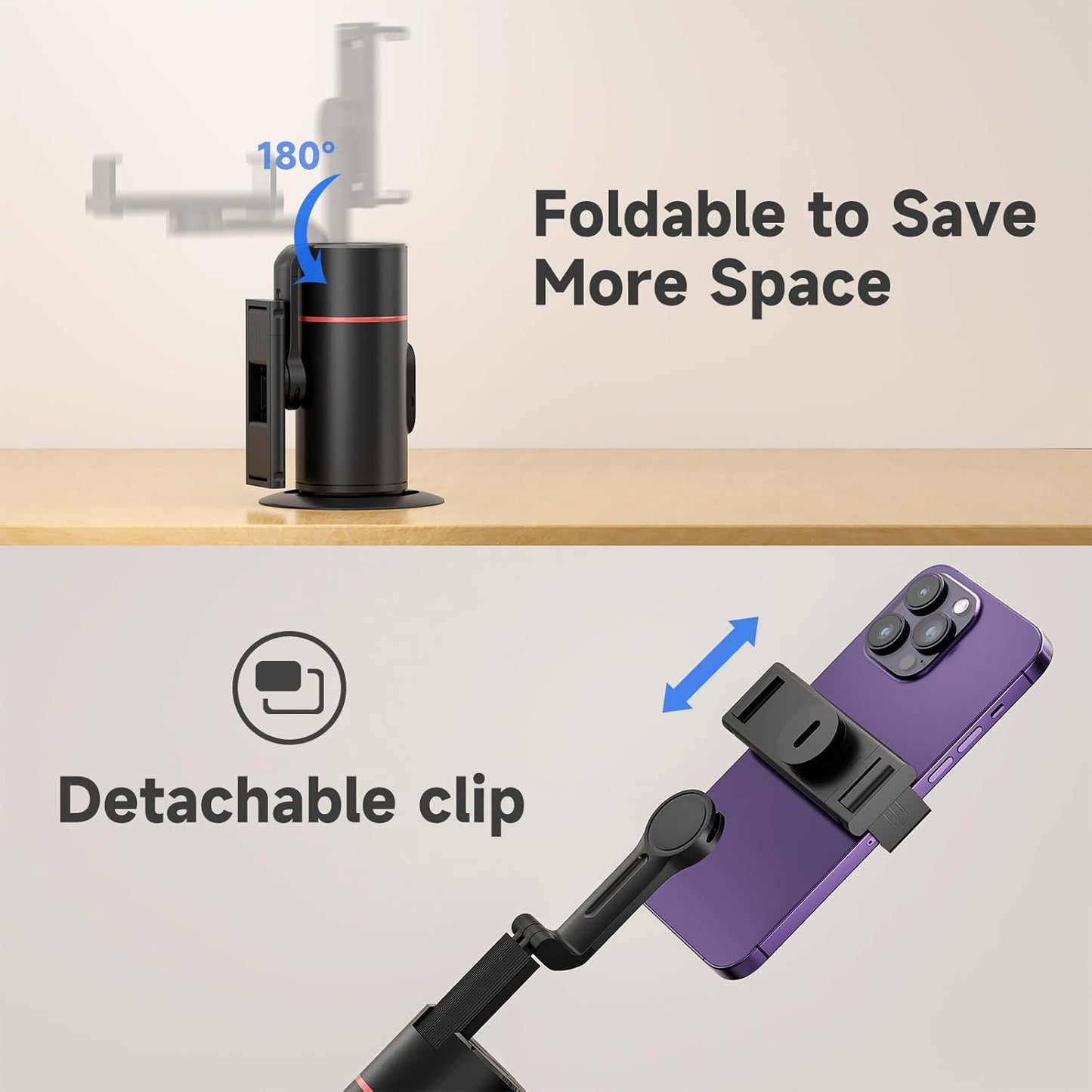 PROOVE Auto Face Tracking 360 Motion Sensor Tripod