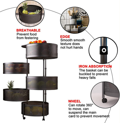 Fruit and Vegetable Basket Bowls