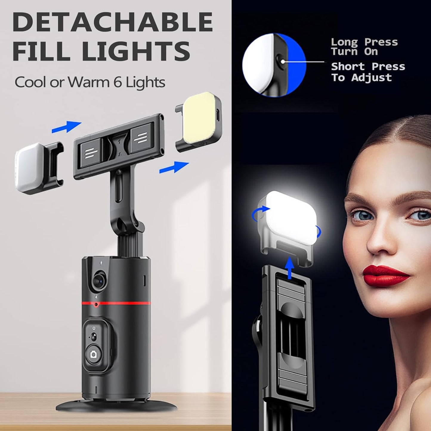 PROOVE Auto Face Tracking 360 Motion Sensor Tripod