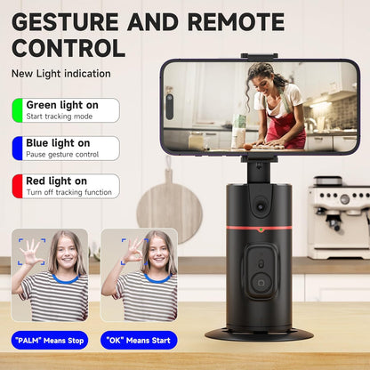 PROOVE Auto Face Tracking 360 Motion Sensor Tripod