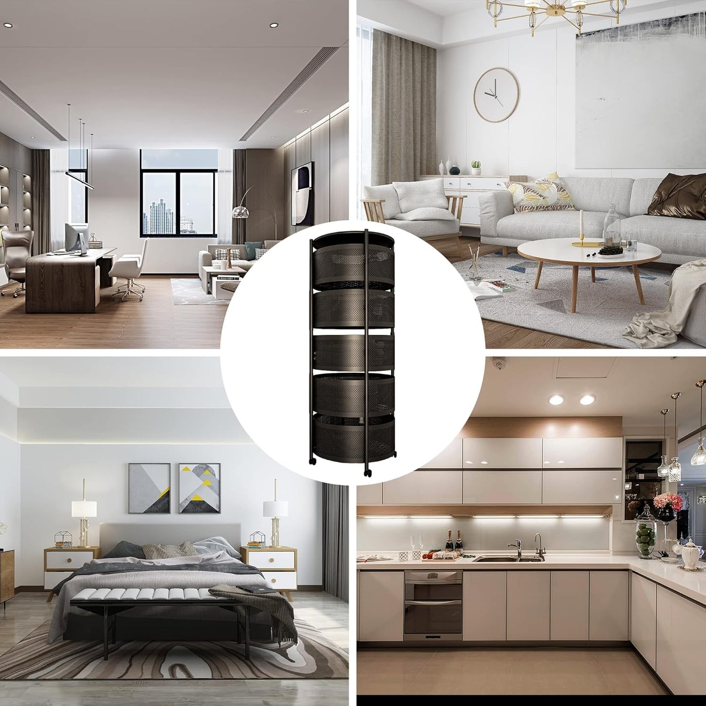 Fruit and Vegetable Basket Bowls